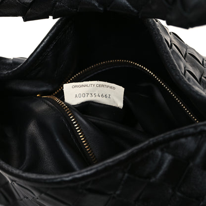 Bottega Veneta Calfskin Intrecciato Small Hop Black 7 of 11