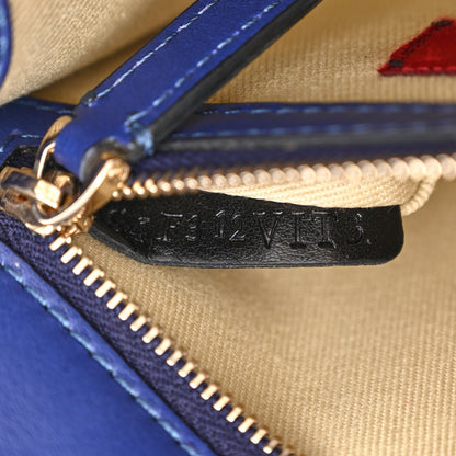 Valentino Garavani Vitello Small Glam Lock Rockstud Flap Blue China 7 of 13