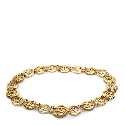 Chanel CC Medallion Chain Belt Gold 1 of 5
