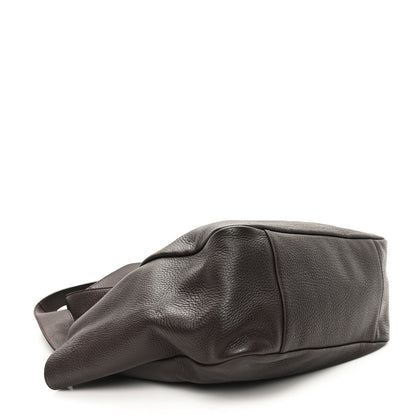 Saint Laurent Grained Deerskin Bea Tote Sweet Sweet Chocolate 4 of 11
