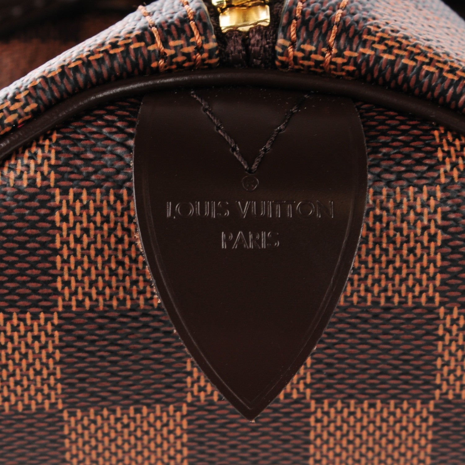 Louis Vuitton Damier Ebene Speedy 35 7 of 9