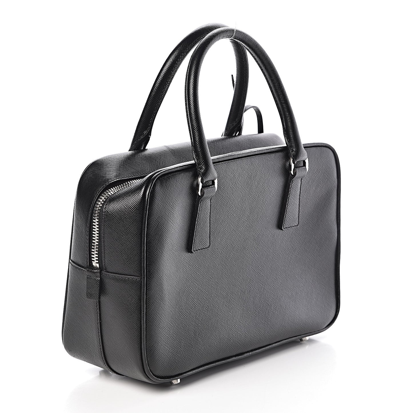 Saffiano Lux Bauletto Black