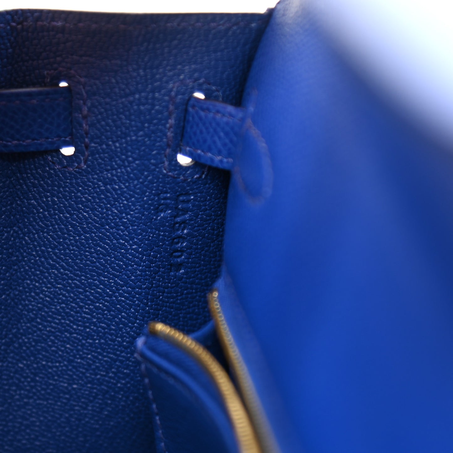 Epsom Kelly Sellier 25 Bleu Royal