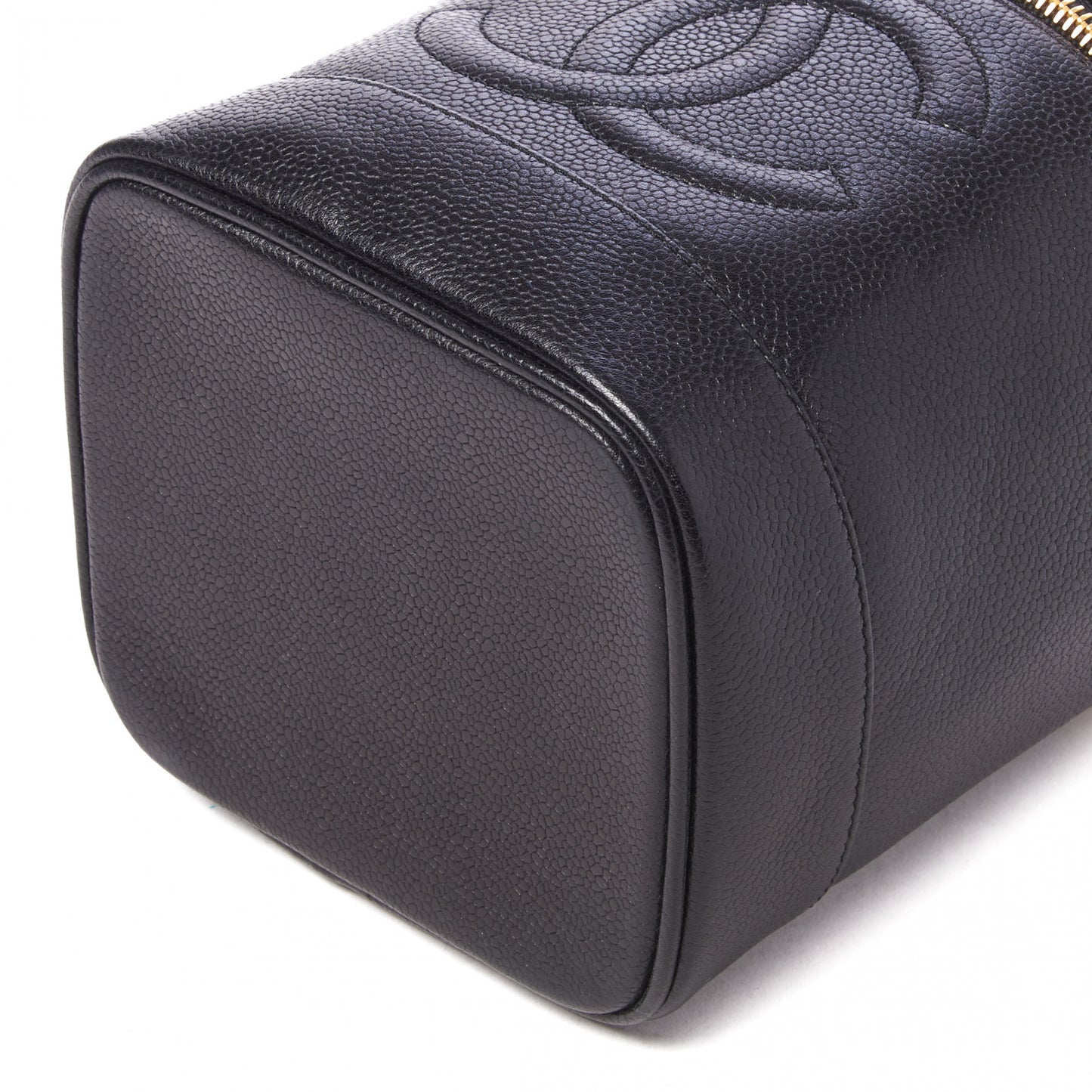 Caviar Vanity Cosmetic Case Black
