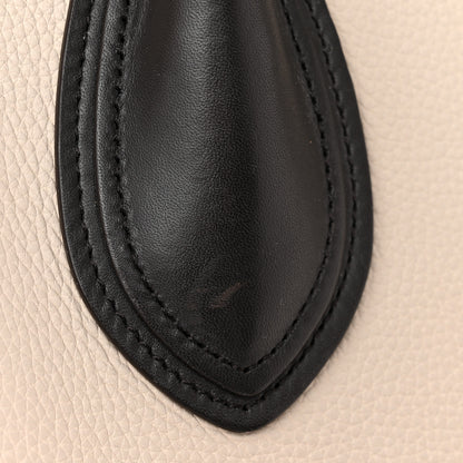 Celine Drummed Calfskin Nubuck Mini Tri-Color Luggage Chalk 12 of 13
