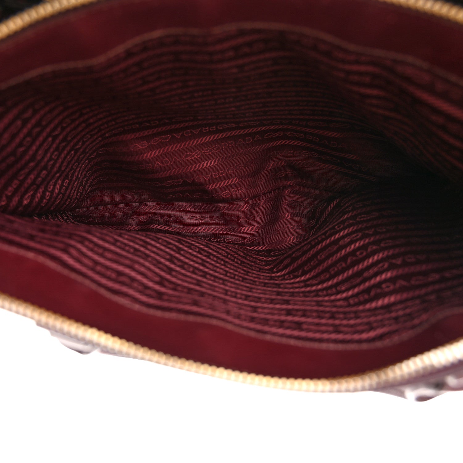 Prada Saffiano Vernice Medium Galleria Double Zip Cerise 7 of 25