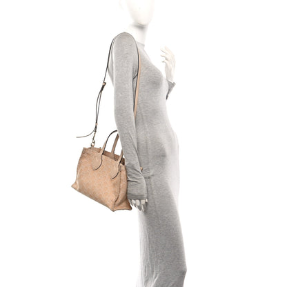 Gucci Denim Ophidia GG Monogram Tote Medium Light Beige 2 of 11