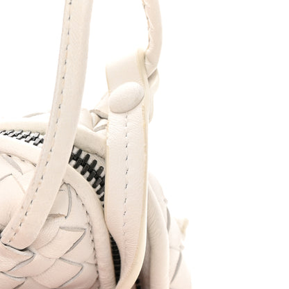 Bottega Veneta Nappa Intrecciato Nodini Crossbody Messenger White 14 of 17