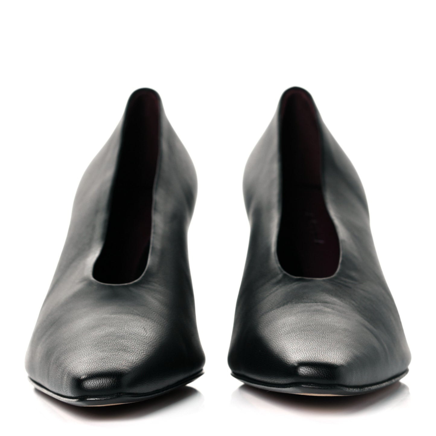 Nappa Almond Pumps 38.5 Black