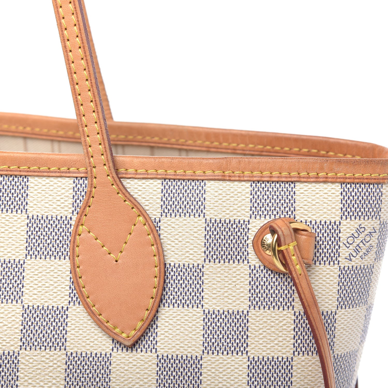 Louis Vuitton Damier Azur Neverfull PM 11 of 14
