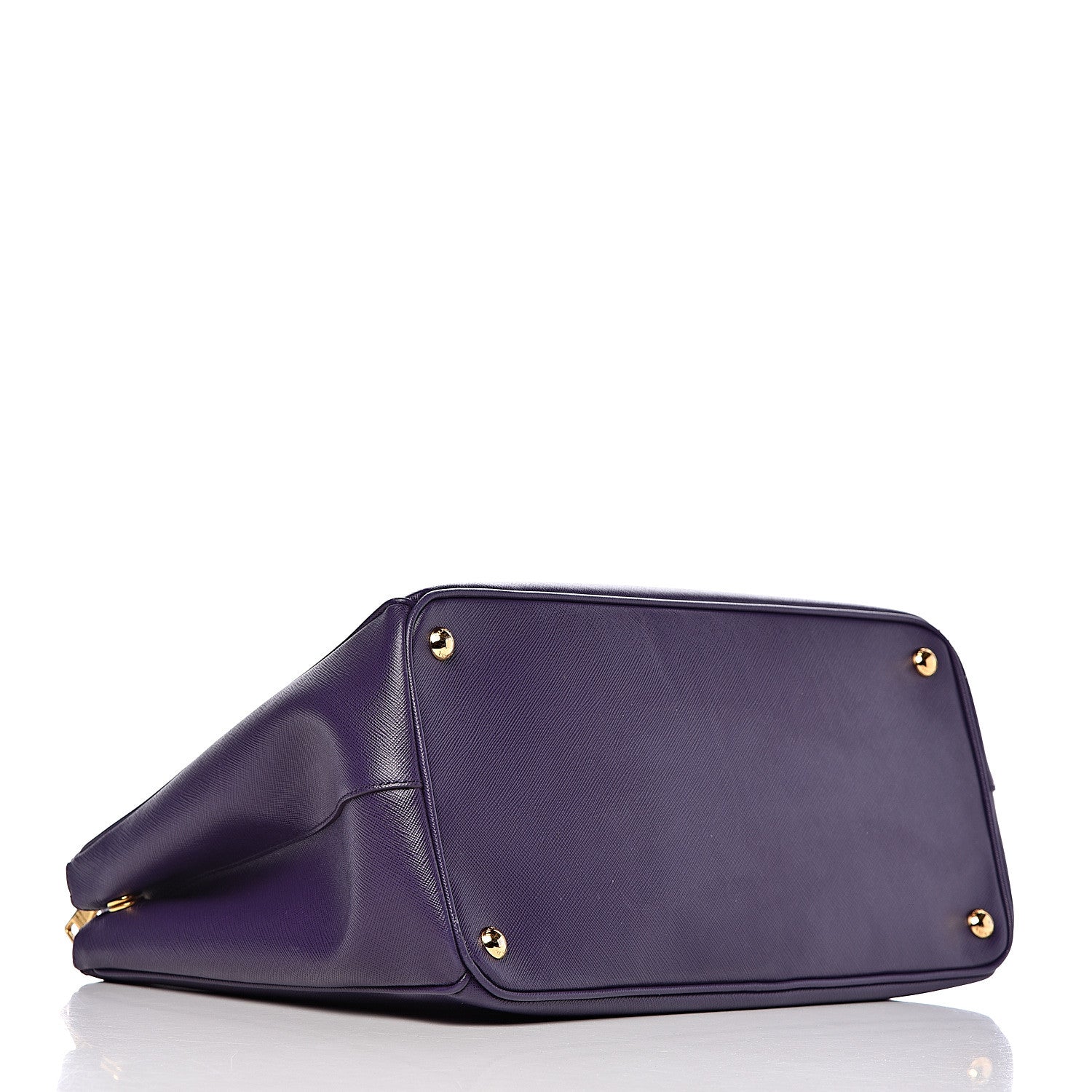 Prada Saffiano Large Galleria Double Zip Tote Uva 5 of 13