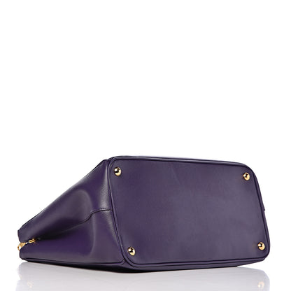 Prada Saffiano Large Galleria Double Zip Tote Uva 5 of 13