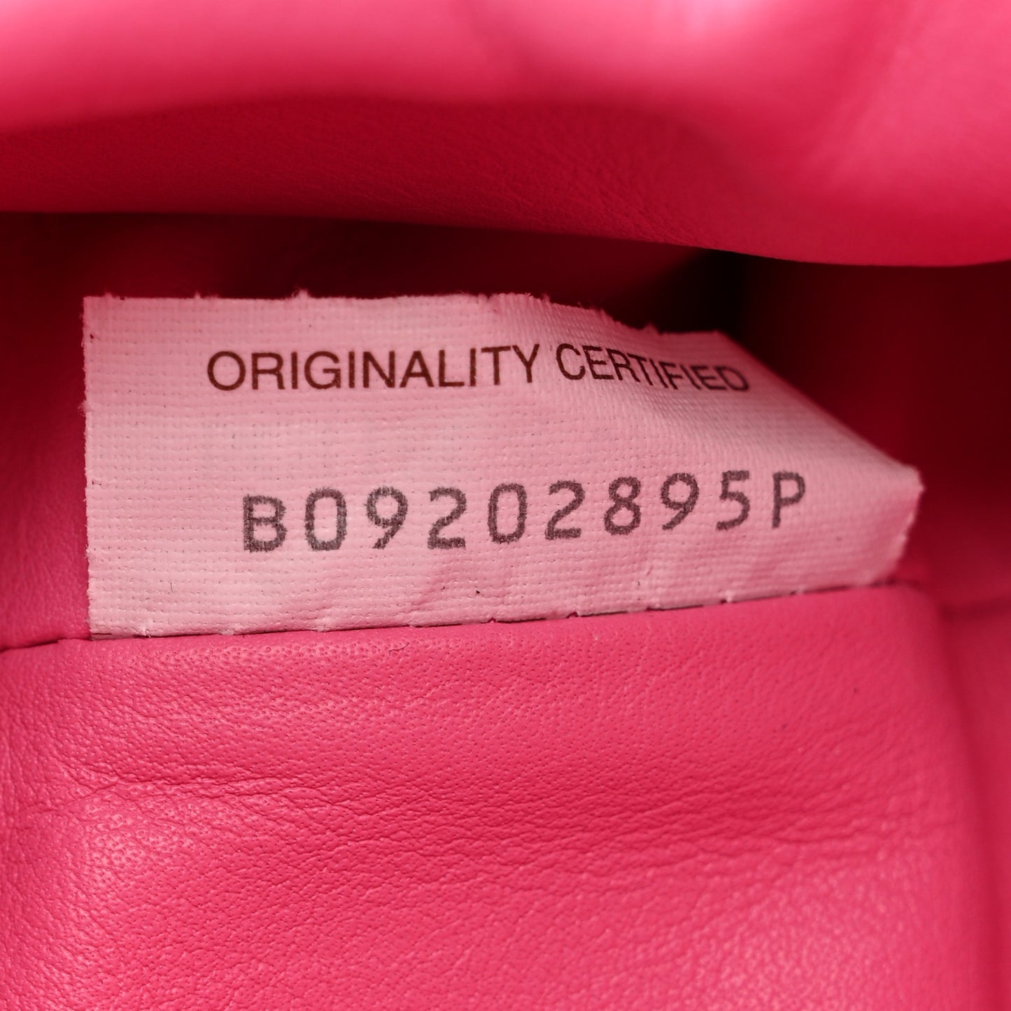 Butter Calfskin The Mini Pouch Pink