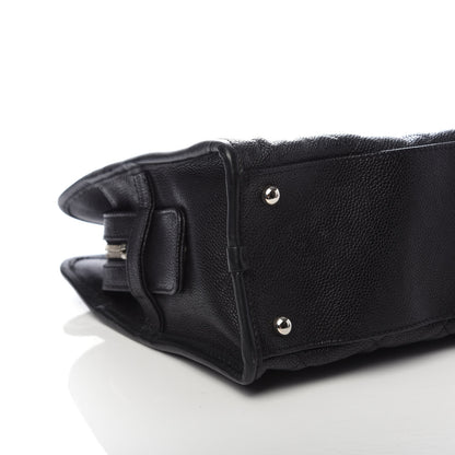 Chanel Caviar Quilted French Riviera Tote Black 8 of 10