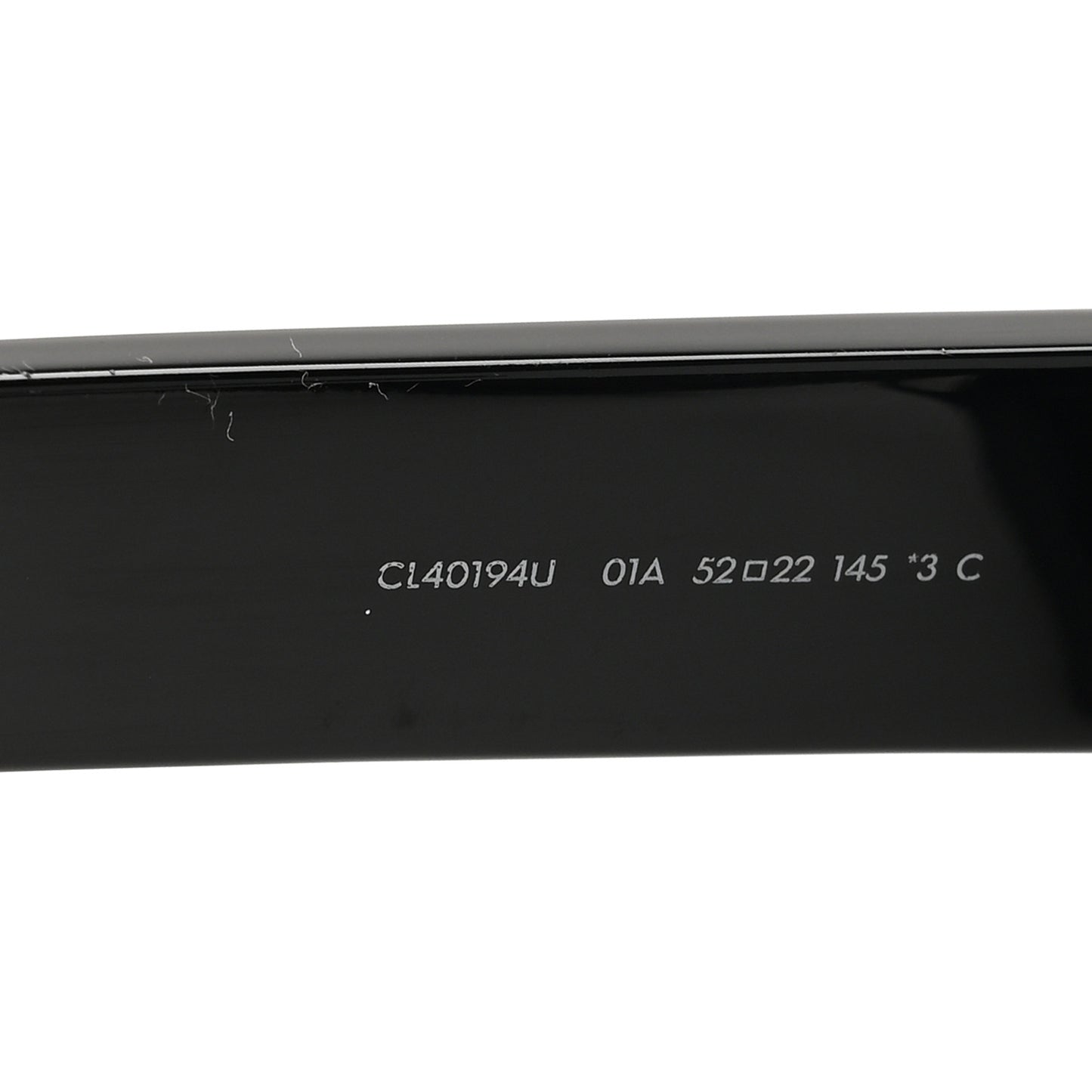 Acetate Triomphe 01 Sunglasses CL 40194U Black