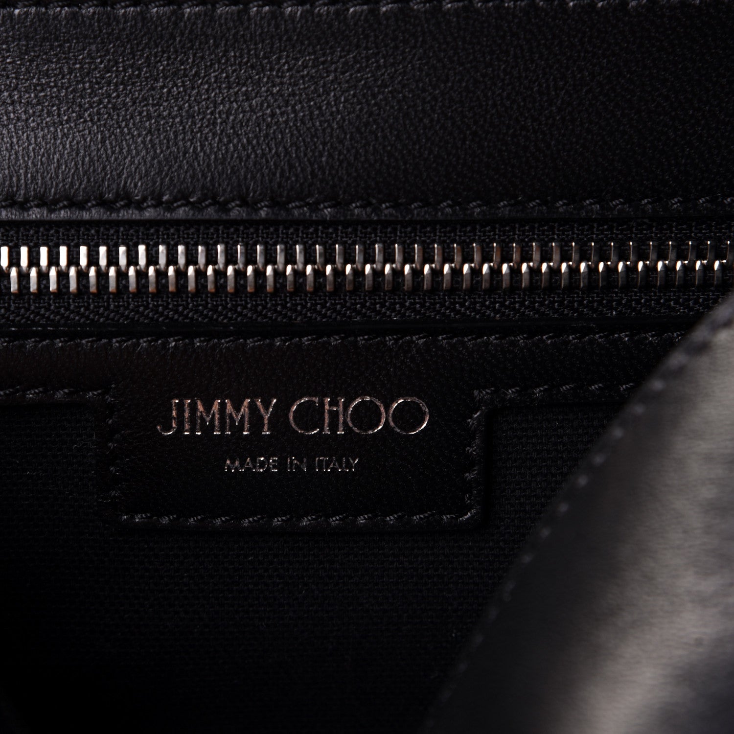 Jimmy Choo Lambskin Small Helia Shoulder Bag Black 6 of 7