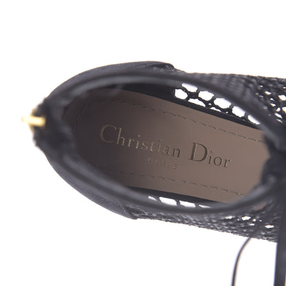 Christian Dior Suede Resille Naughtily-D 30mm Ankle Boots 38.5 Black 8 of 12