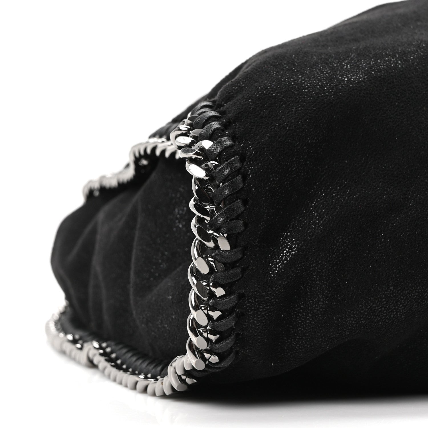 Stella McCartney Shaggy Deer Big Falabella Tote Black 9 of 10