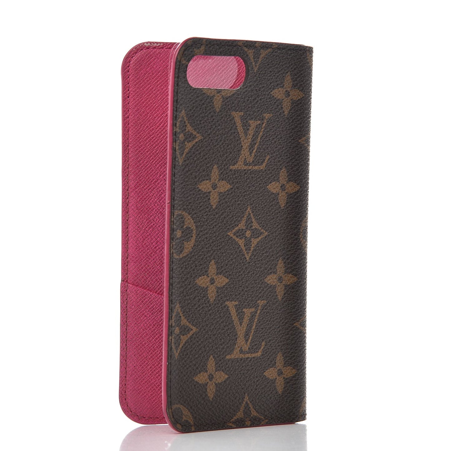 Monogram iPhone 7/8 Plus Folio Case Pink