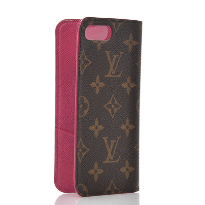 Louis Vuitton Monogram iPhone 7/8 Plus Folio Case Pink 3 of 10