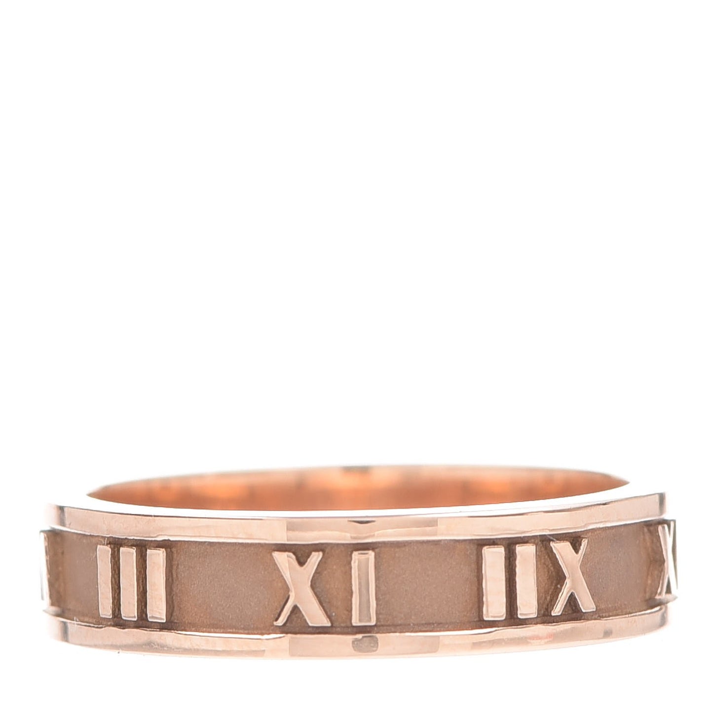 18K Rose Gold Atlas Ring 50 5.5