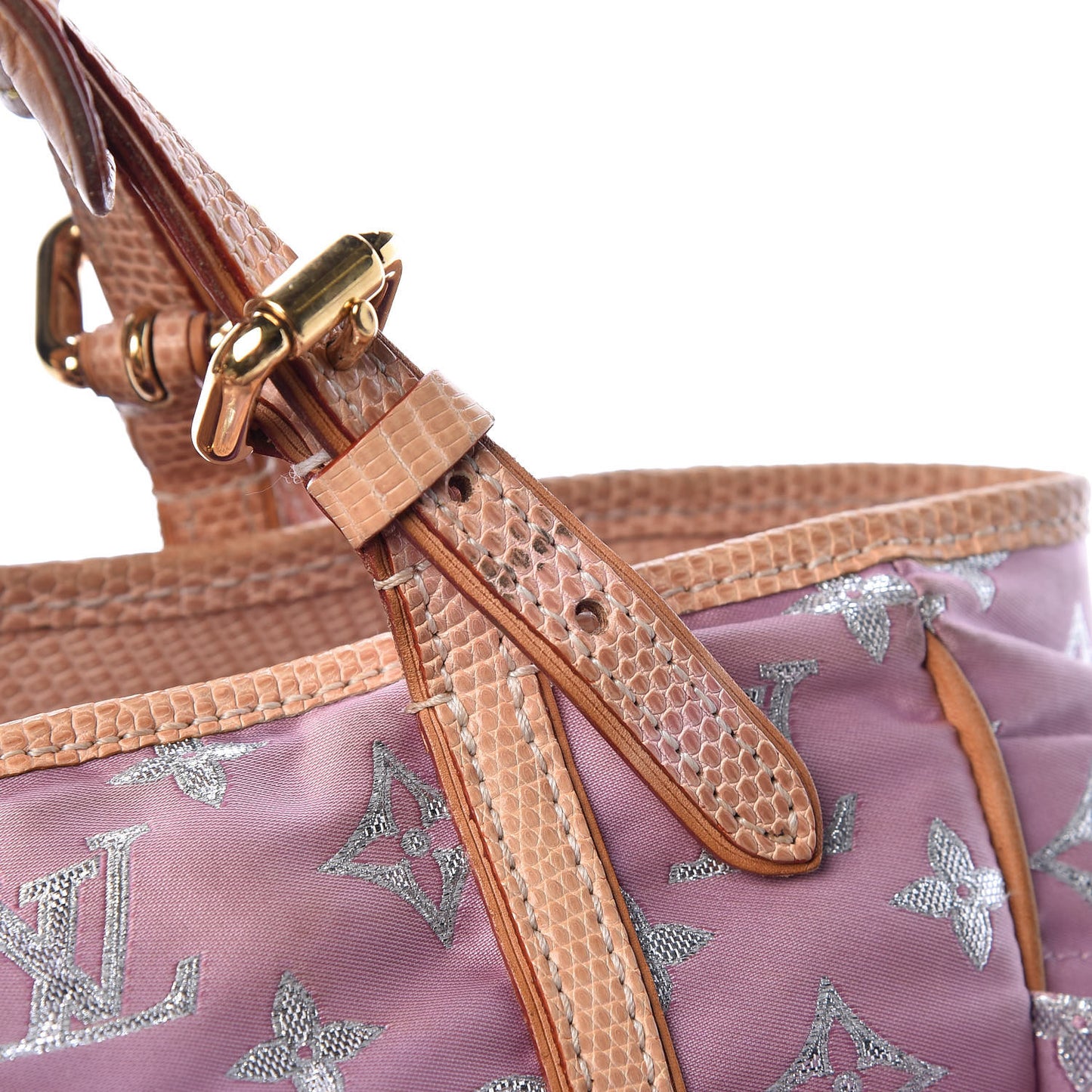 Monogram Glitter Cabas Pink
