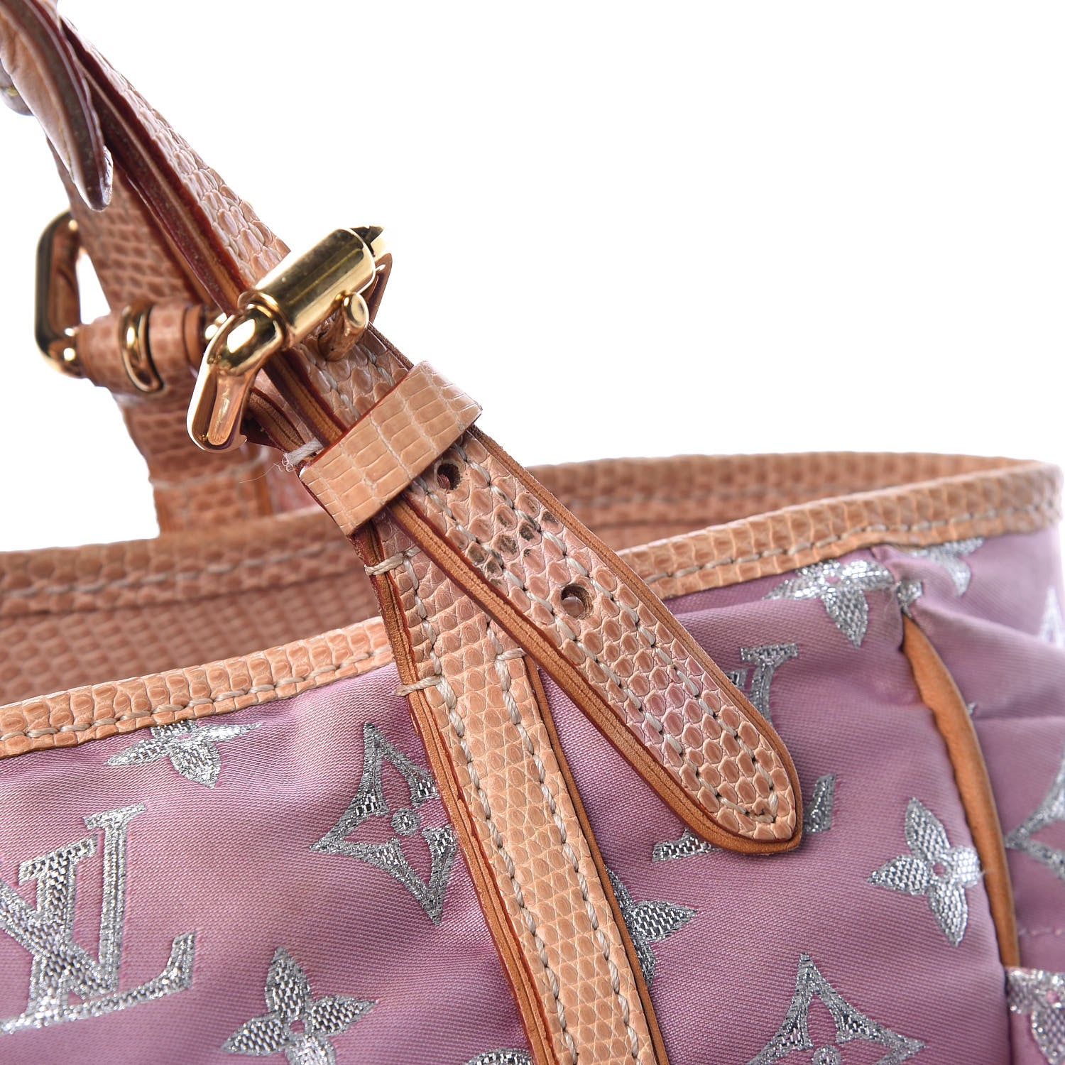Louis Vuitton Monogram Glitter Cabas Pink 14 of 23
