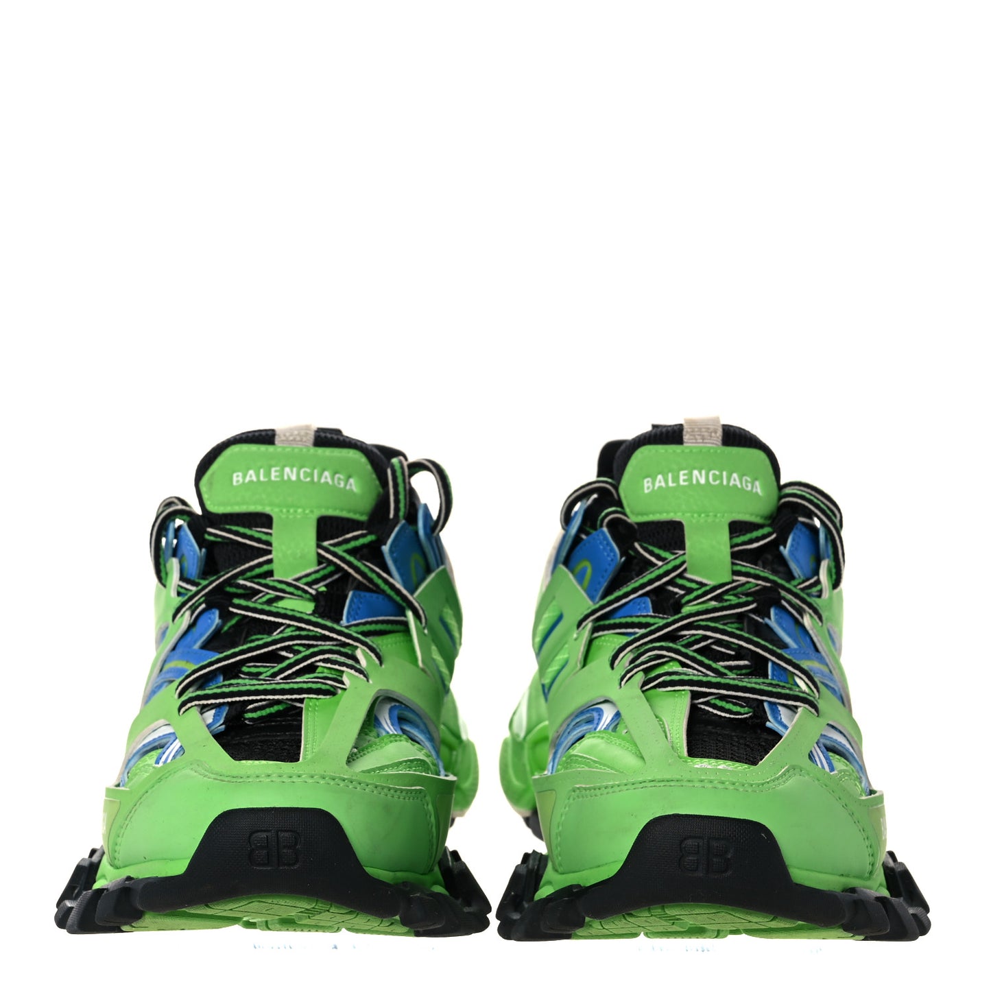 Mesh Nylon Metallic Fabric Womens Track Sneakers 39 Blue Green