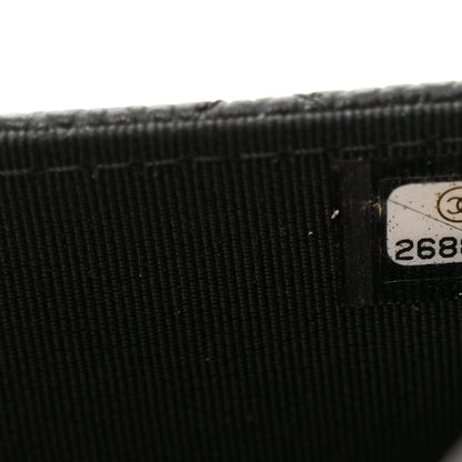 Chanel Caviar Quilted Wallet On Chain WOC Black 8 of 12