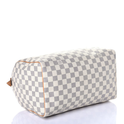 Louis Vuitton Damier Azur Speedy 30 4 of 10