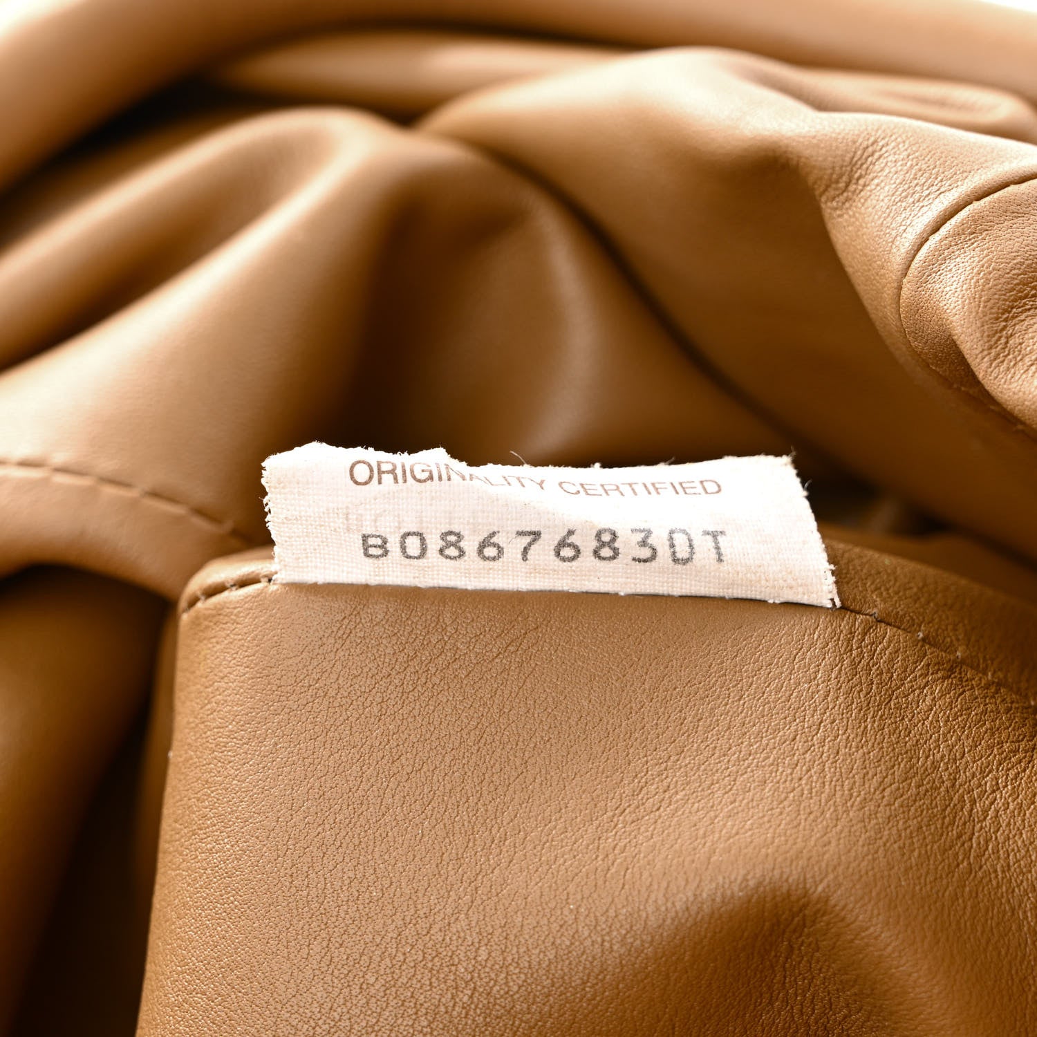 Bottega Veneta Smooth Butter Calf The Pouch Oversized Clutch Teak 7 of 10