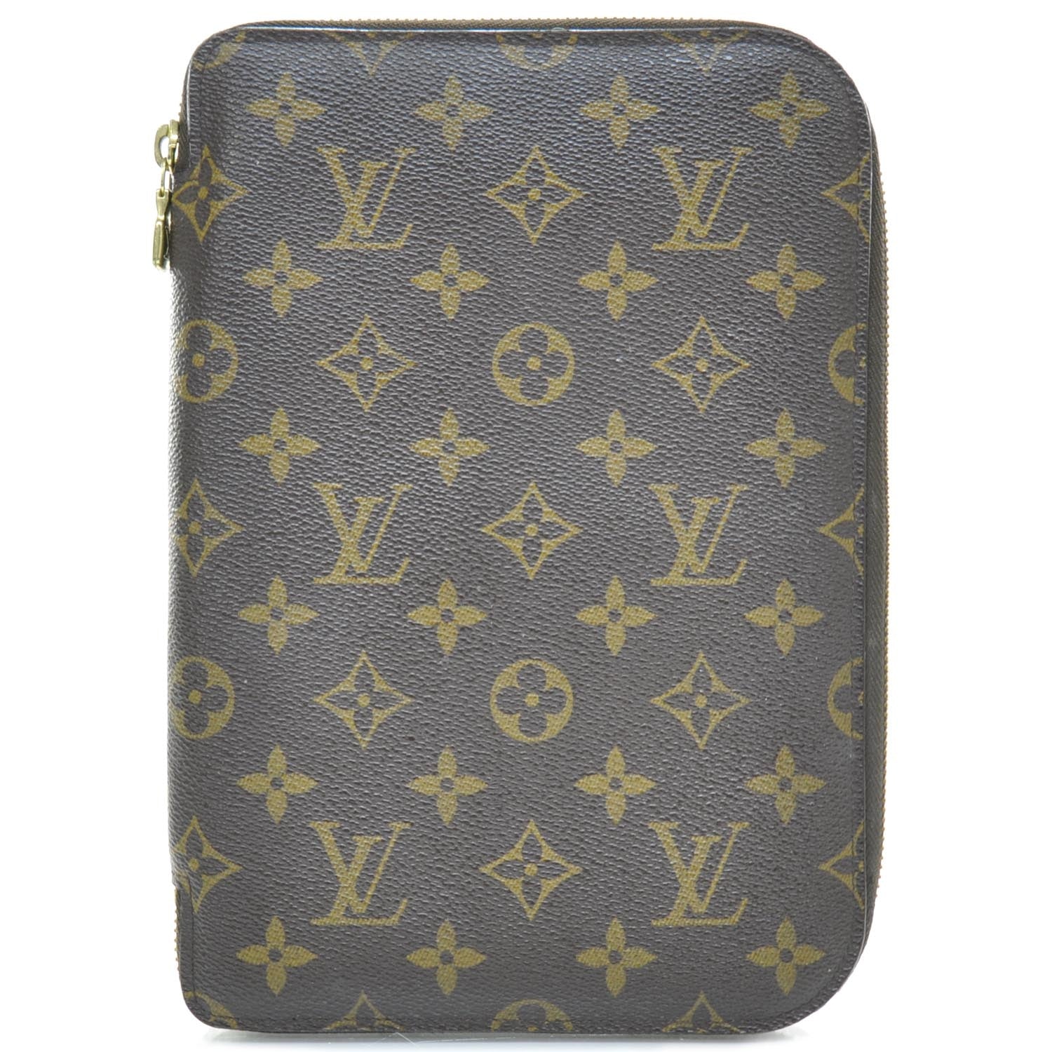 Louis Vuitton Monogram Zipped Passport Agenda Wallet 1 of 7