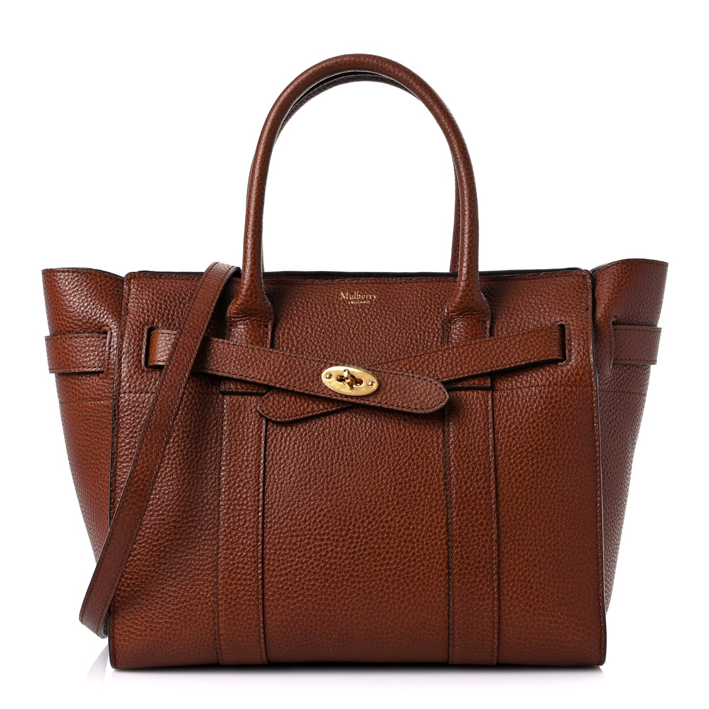 Small Classic Grain Small Zipped Bayswater Oak