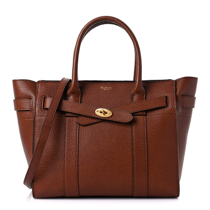 Mulberry Small Classic Grain Small Zipped Bayswater Oak 1 of 13