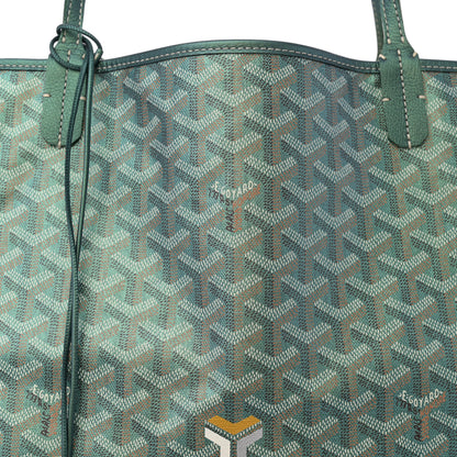 Goyard Iridescent Goyardine Saint Louis GM Pearly Green 9 of 11