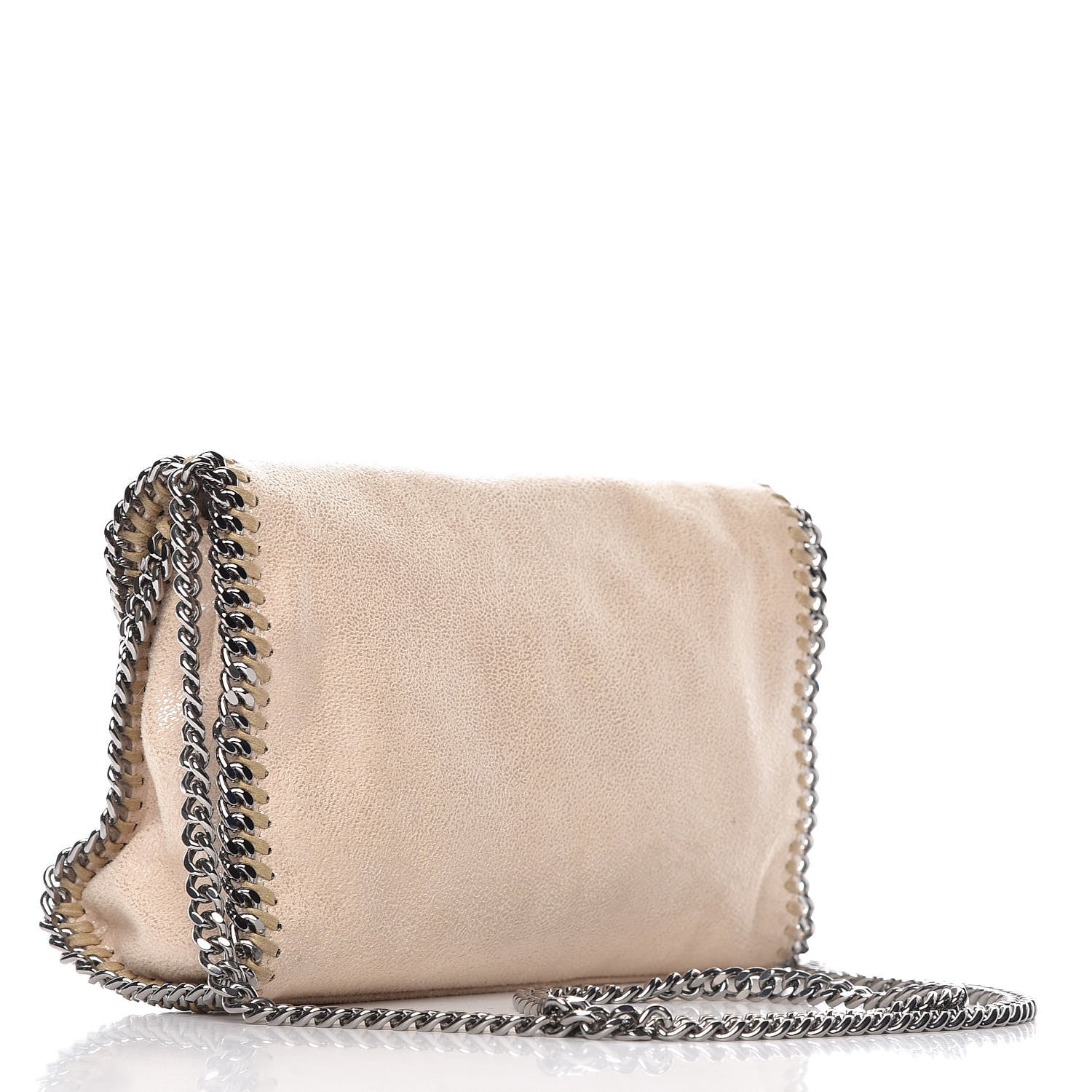 Stella McCartney Shaggy Deer Mini Falabella Shoulder Bag Pearlesce 3 of 9