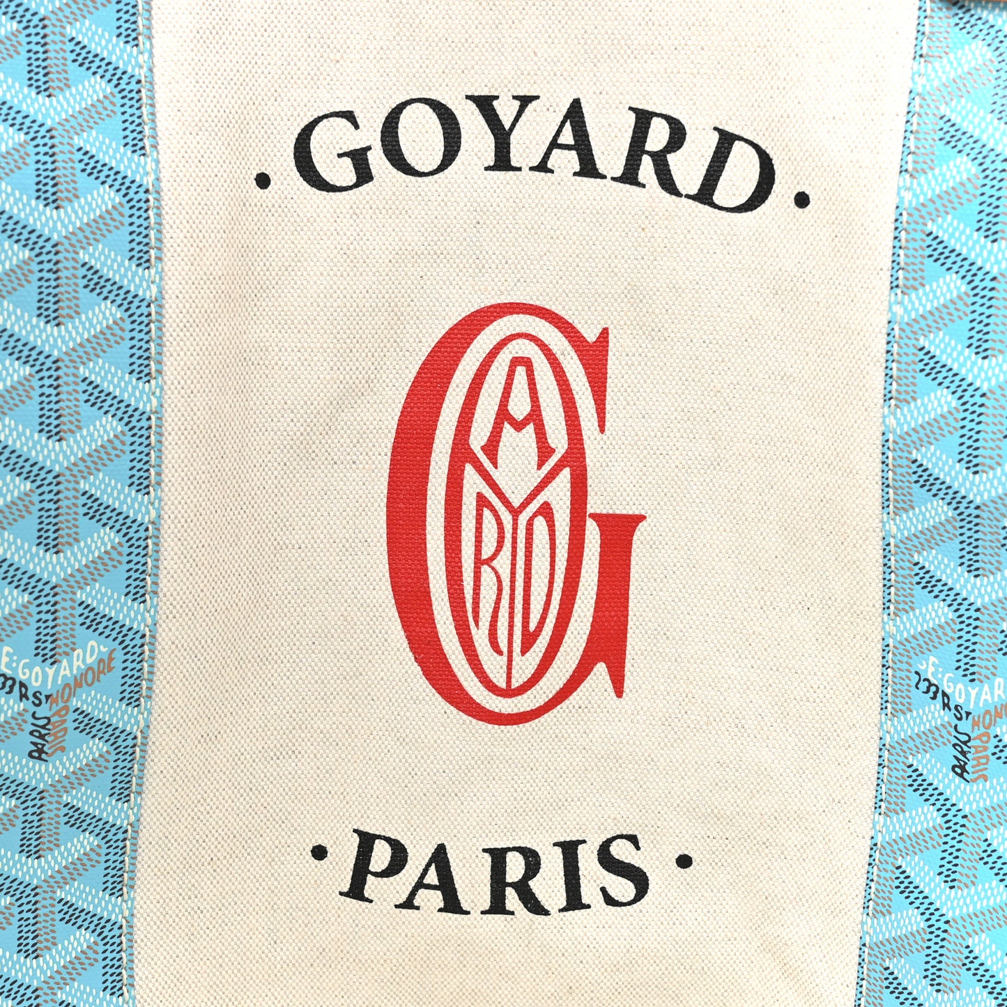 Goyardine Reversible Belharra Light Blue