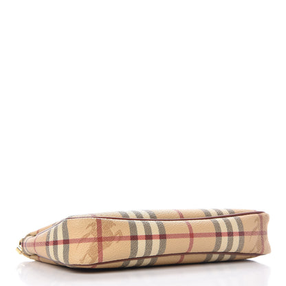 Burberry Haymarket Check Pochette Chocolate 4 of 7