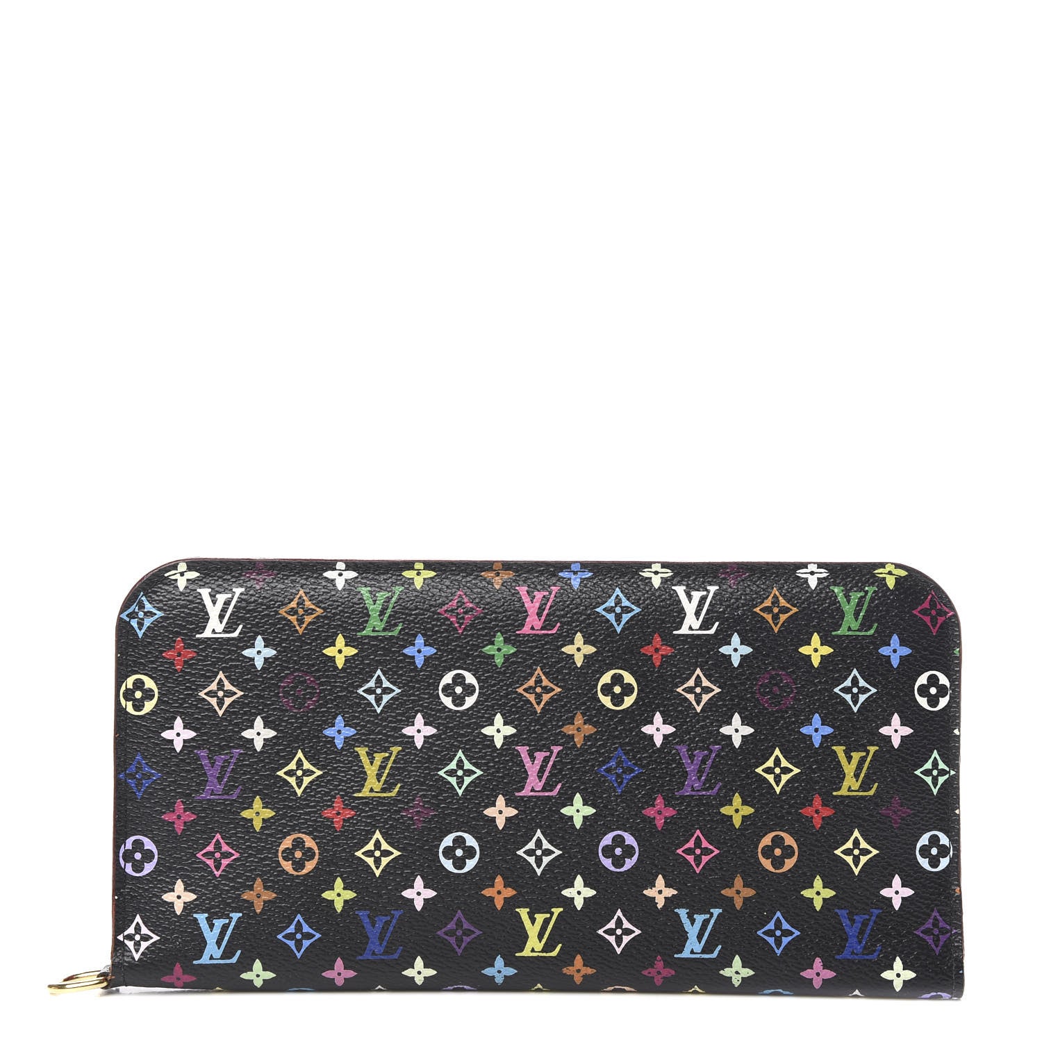 Louis Vuitton Monogram Multicolor Insolite Wallet Black Grenade 1 of 7