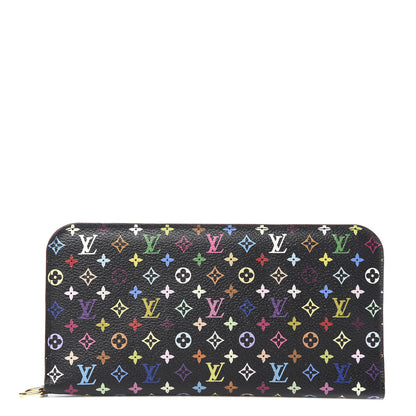 Louis Vuitton Monogram Multicolor Insolite Wallet Black Grenade 1 of 7