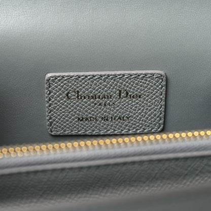 Christian Dior Grained Calfskin Medium St. Honore Tote Cloud Blue 6 of 9