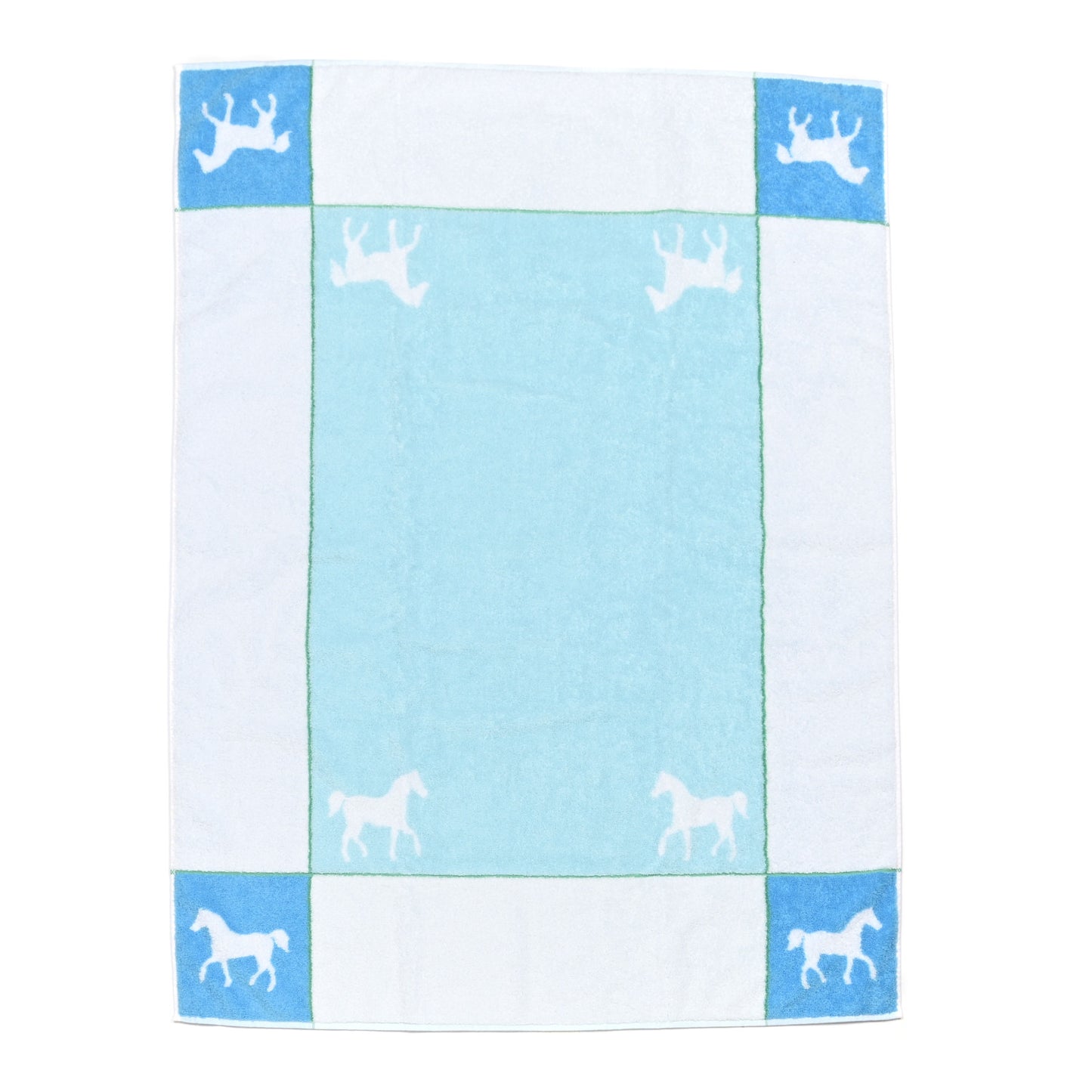 Cotton Cavalcolor Bath Towel Bleu Celeste
