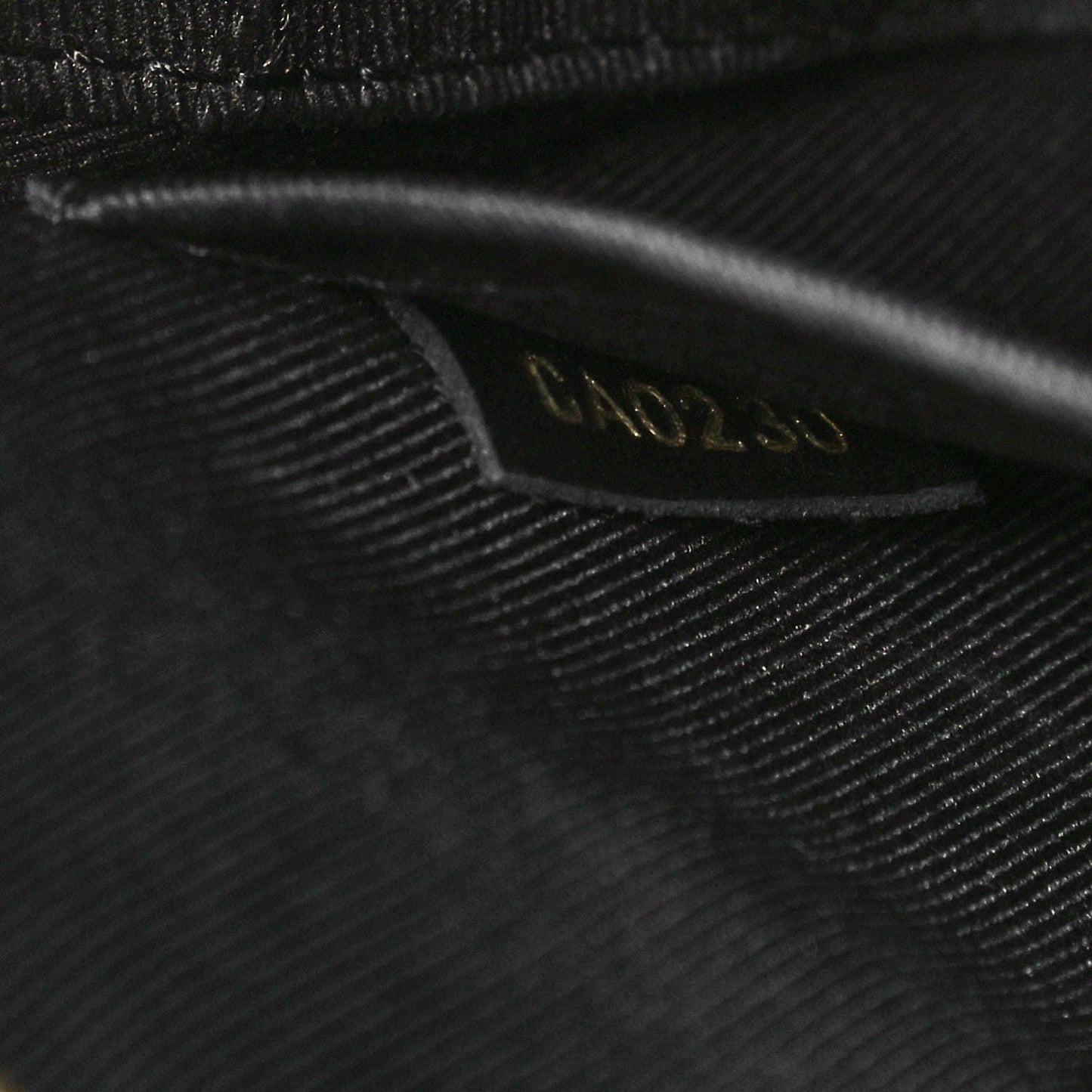 Monogram Saintonge Black
