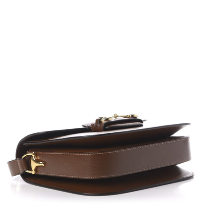 Gucci Azalea Calfskin Horsebit 1955 Shoulder Bag Brown Sugar 4 of 12
