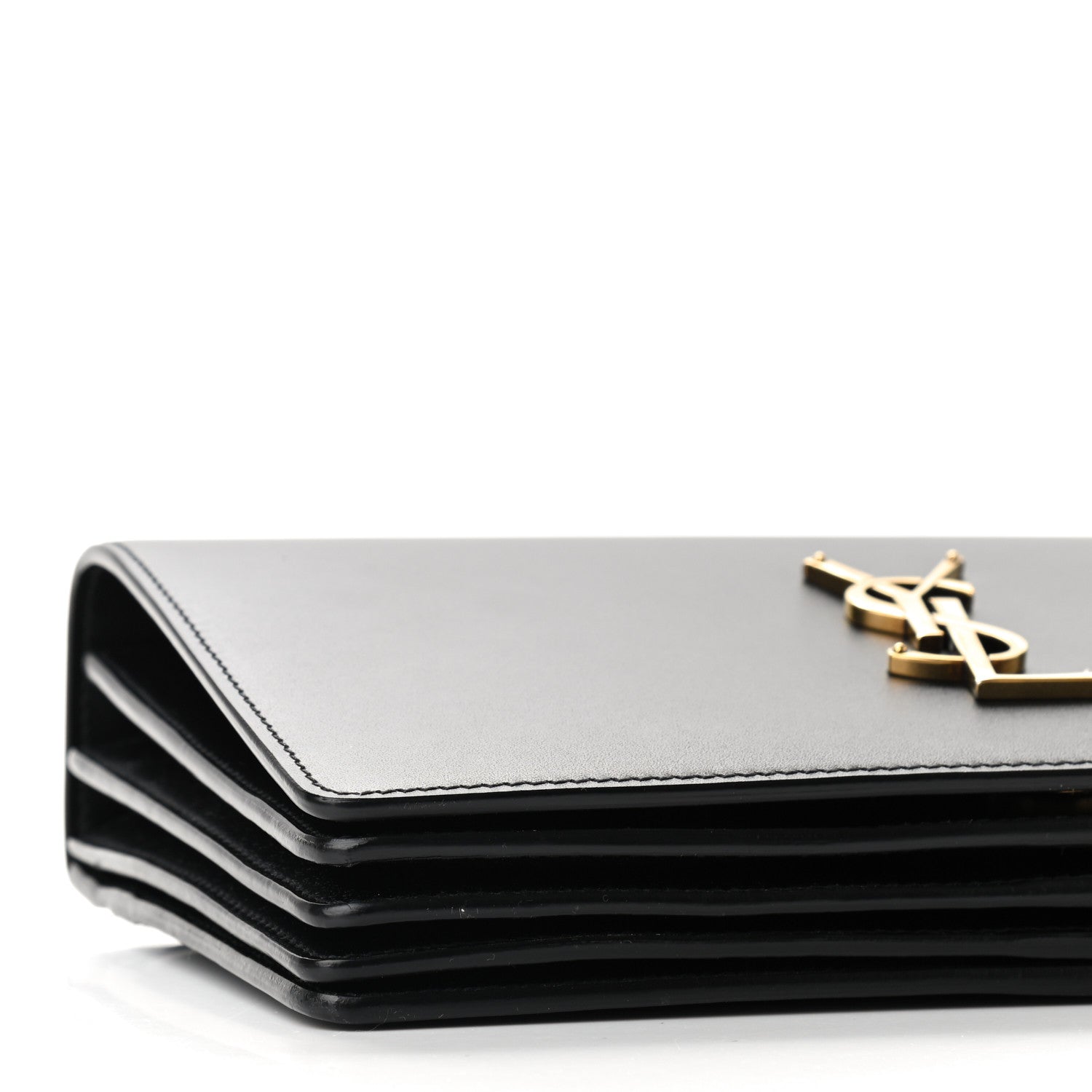 Saint Laurent Smooth Calfskin Shoulder Bag Black 7 of 8