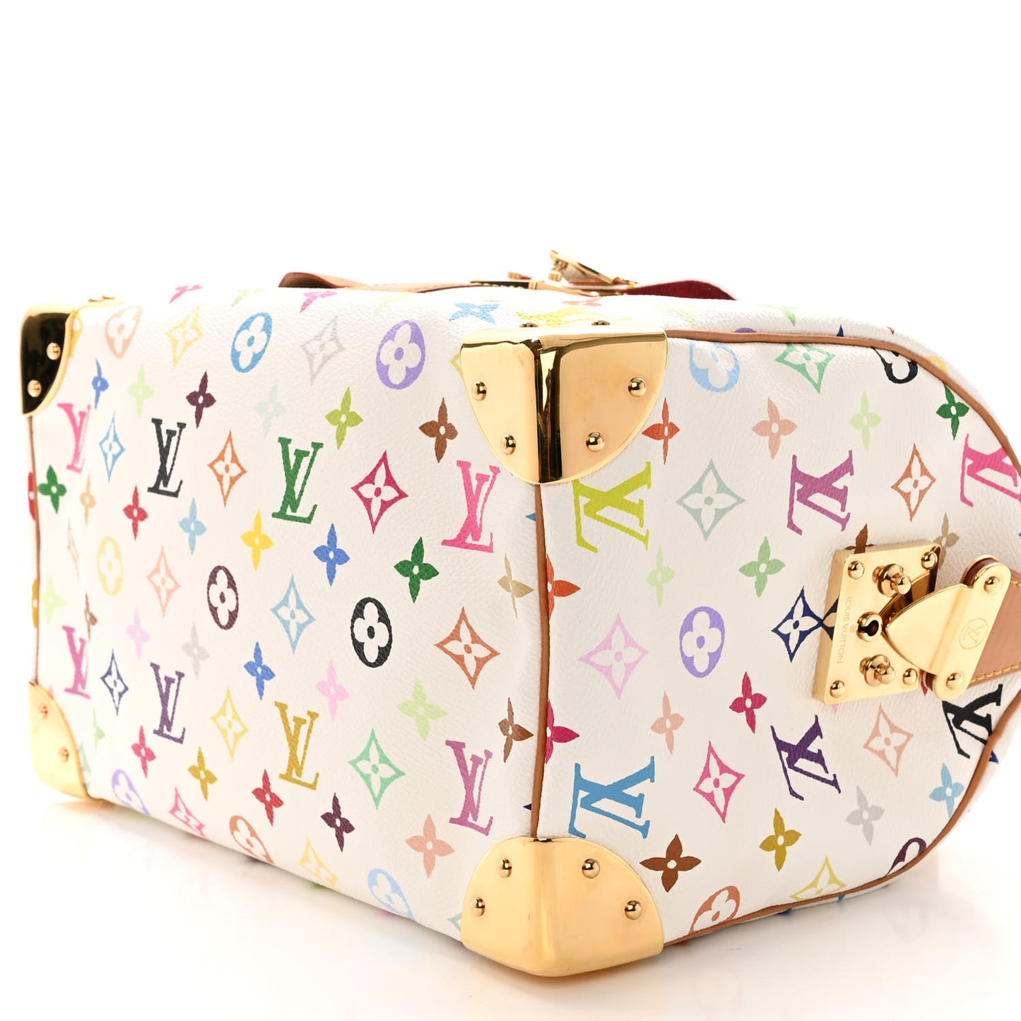 Monogram Multicolor Speedy 30 White