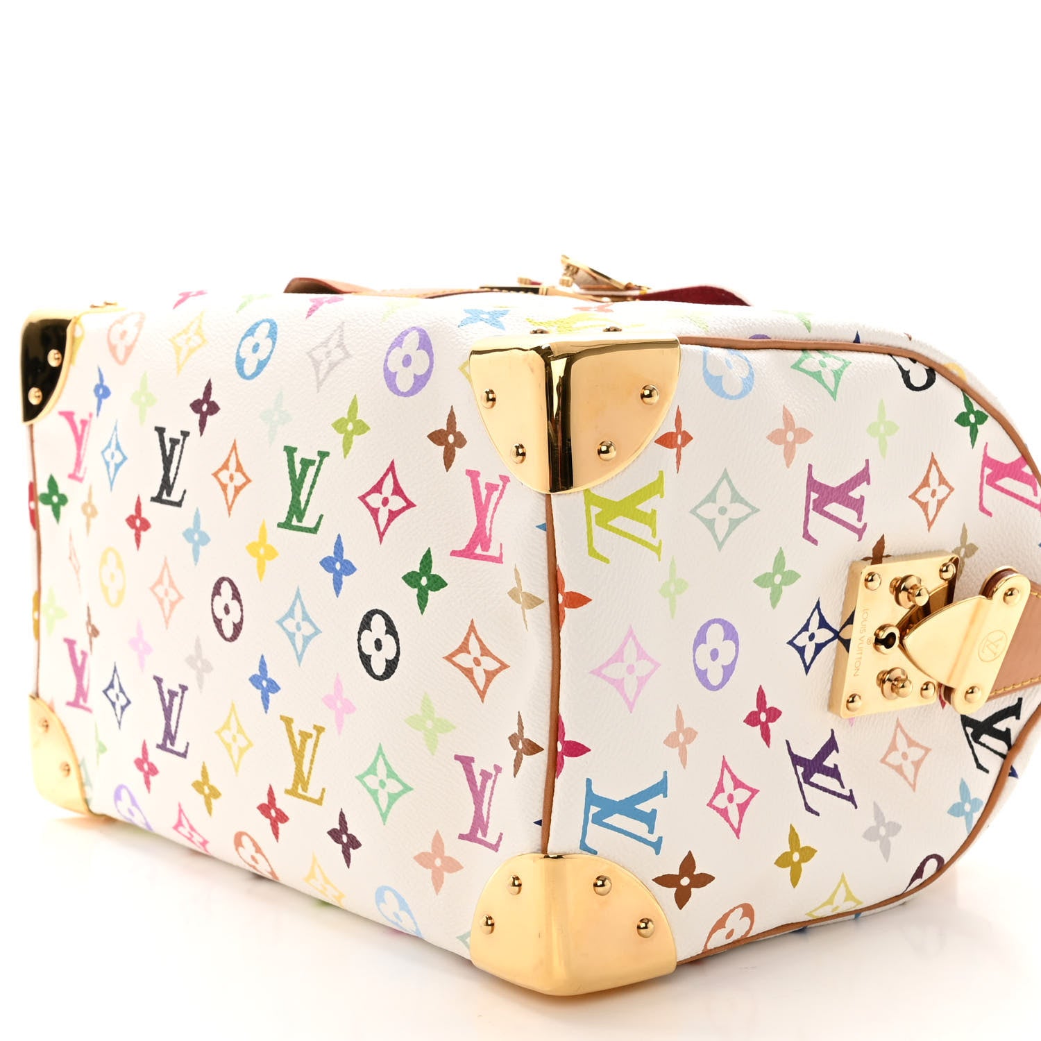 Louis Vuitton Monogram Multicolor Speedy 30 White 9 of 14