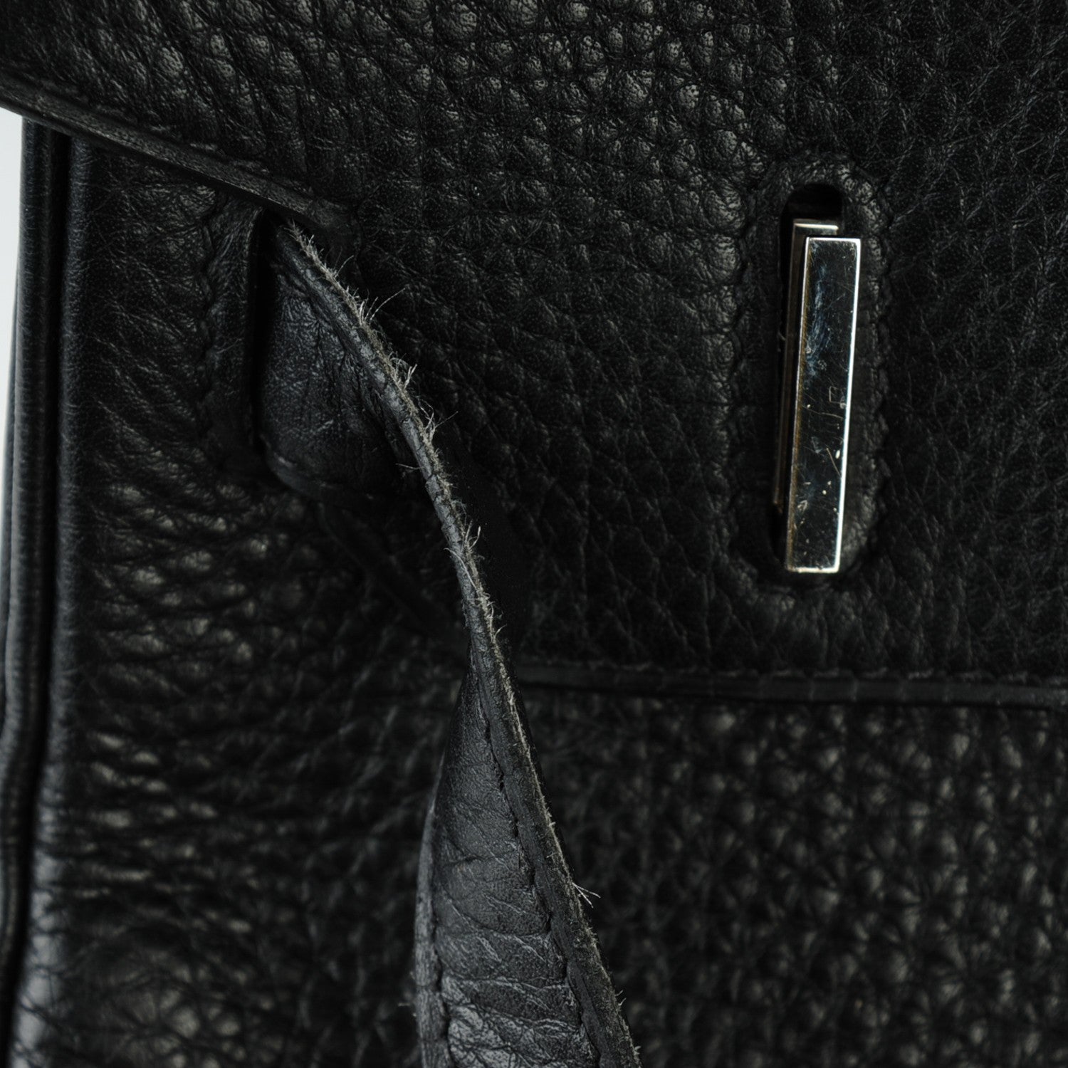 Hermes Taurillon Clemence Birkin 30 Black 28 of 31