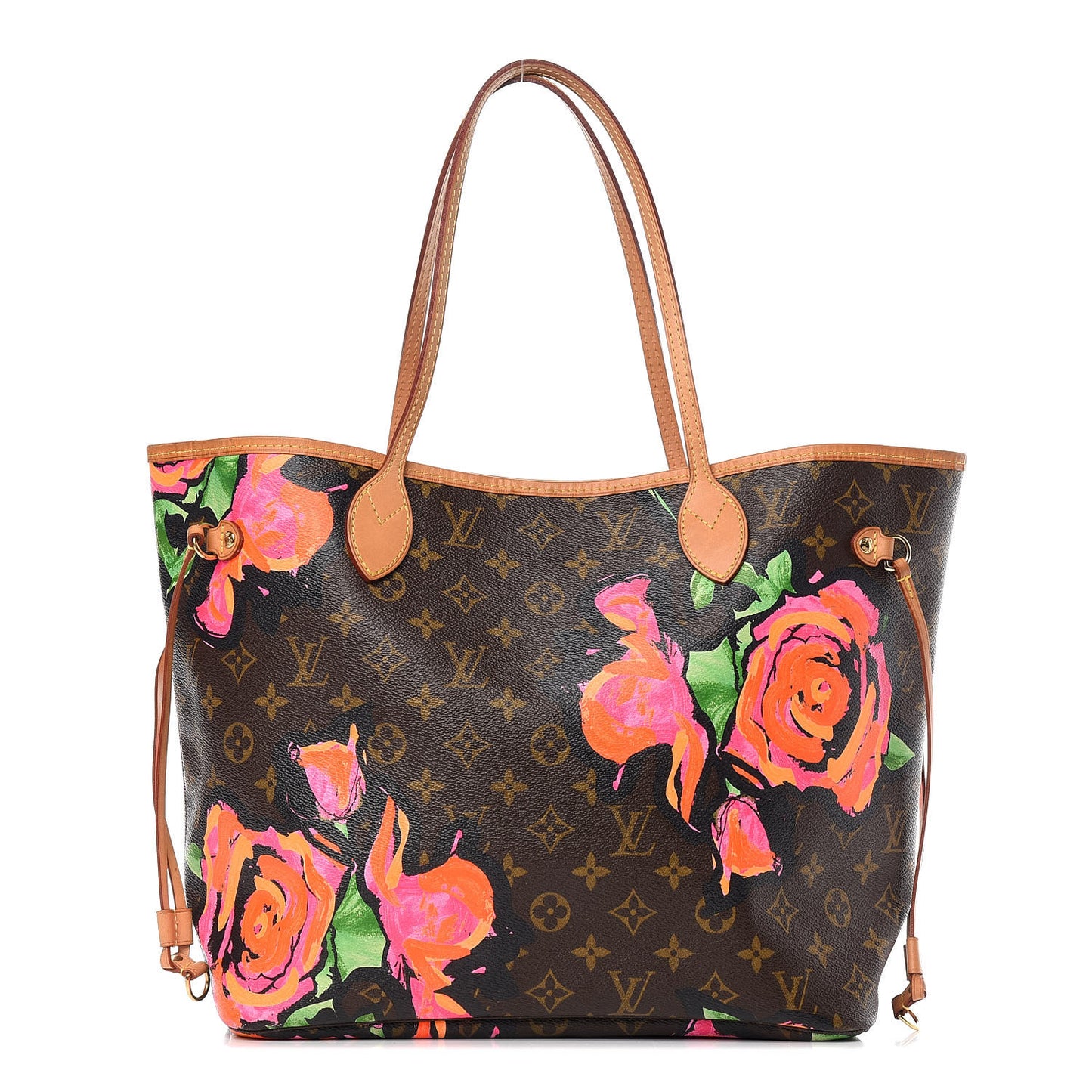 Monogram Roses Neverfull MM