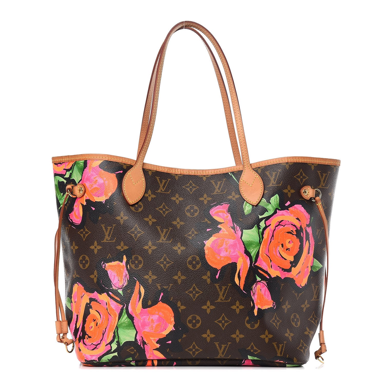 Louis Vuitton Monogram Roses Neverfull MM 1 of 9